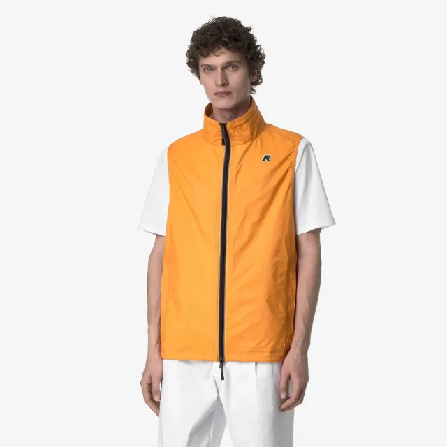 K-Way Bounce vesta barbati portocalie 10K golf