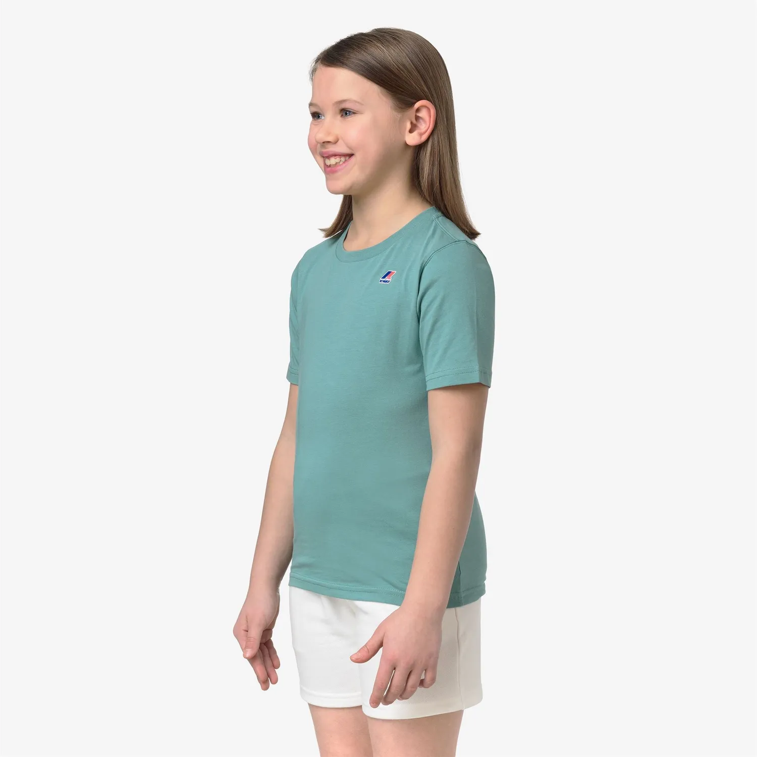 K-Way Leonide tricou copii Green Mine bumbac