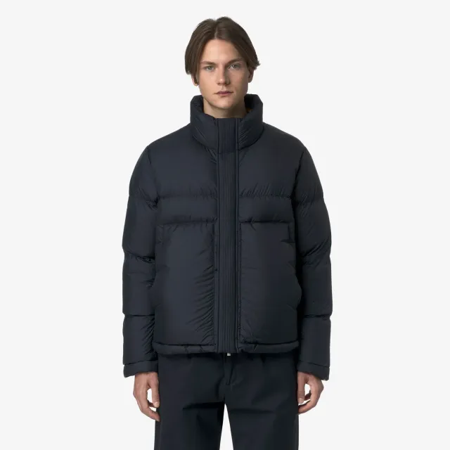 K-Way Tuill Thermo Microfiber geaca barbati albastru groasa