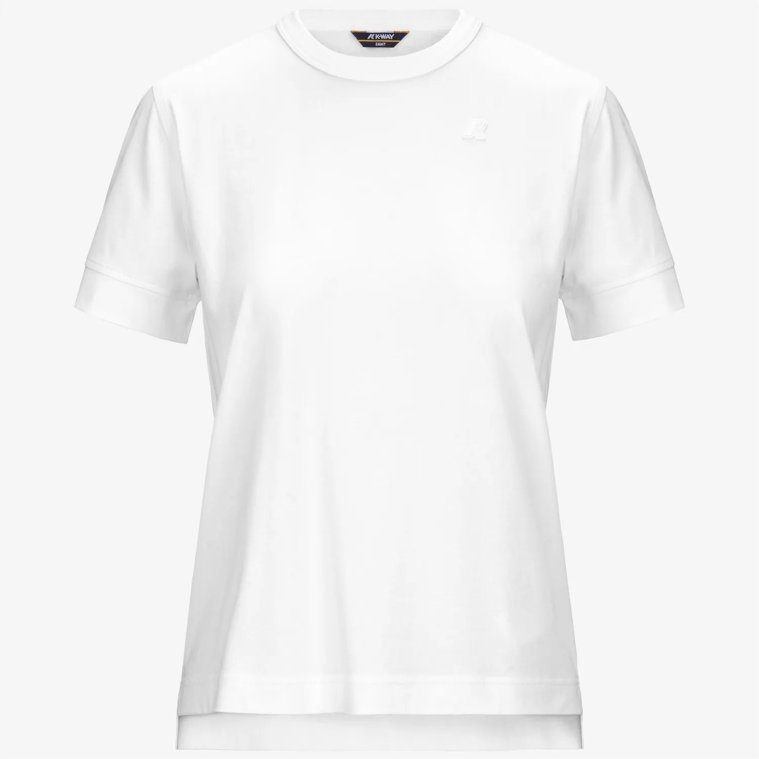K-Way Emel Jersey tricou dama alb bumbac