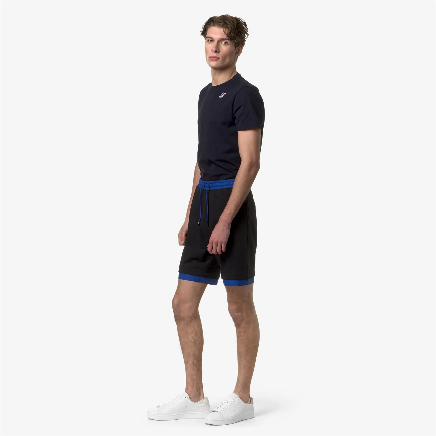 K-Way Le Vrai Nestor Nylon PC sort negru-albastru sport