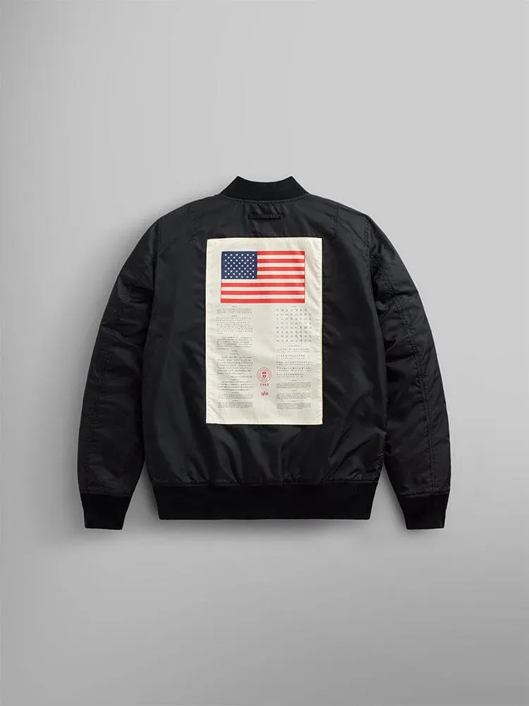 Alpha Industries L-2B Bloodchit geacă bomber neagră nailon