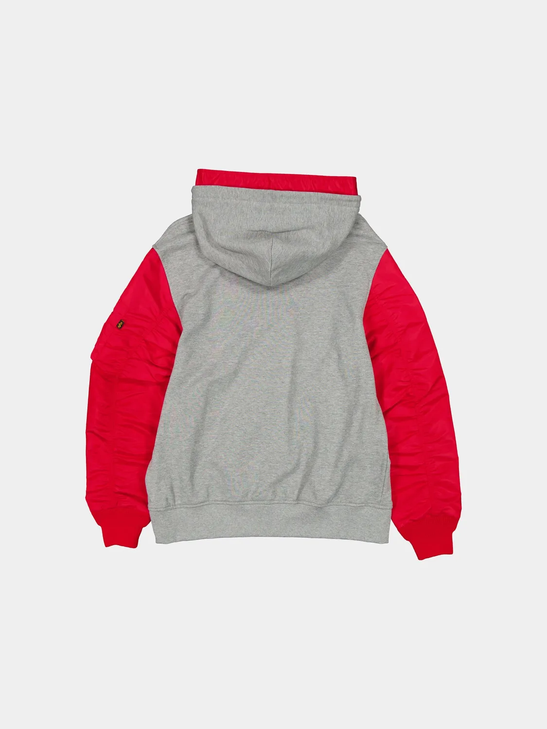 Alpha Industries MA-1 hanorac rosu Chiefs cu fermoar