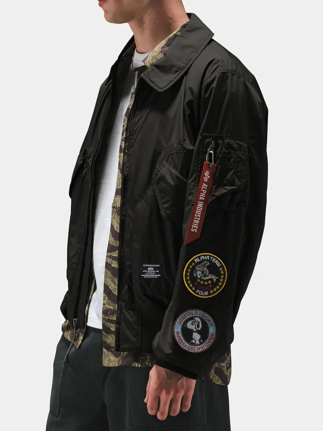 Alpha Industries CWU 36/P geaca bomber neagra