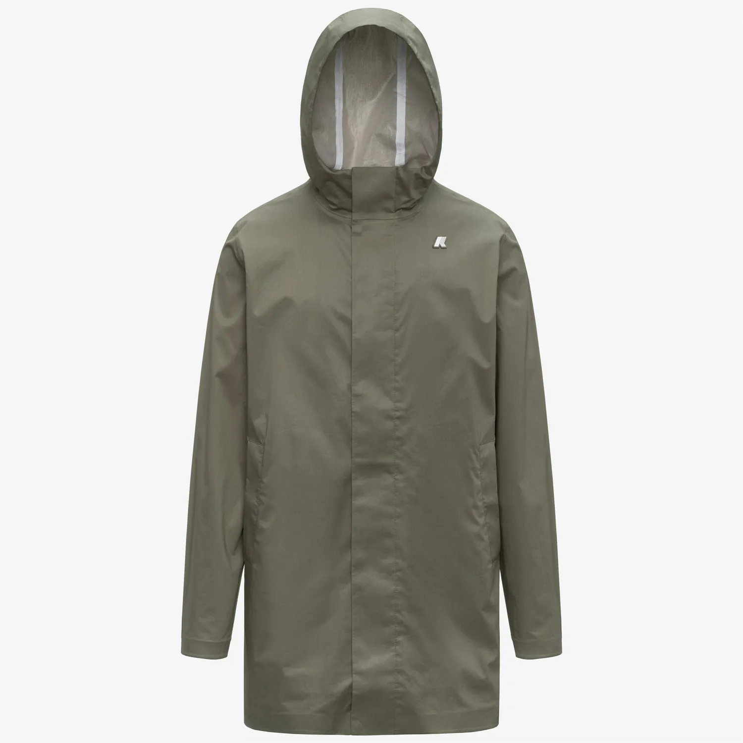 K-Way Tommy Cotton 3Layers geaca barbati verde 3/4