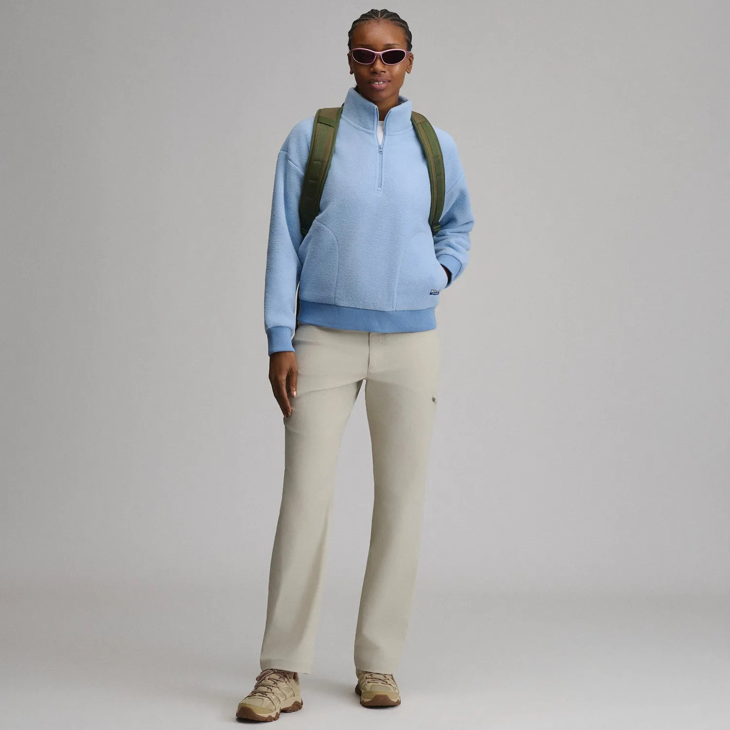 Eddie Bauer Authentic Outdoor bluză polar Dusk M