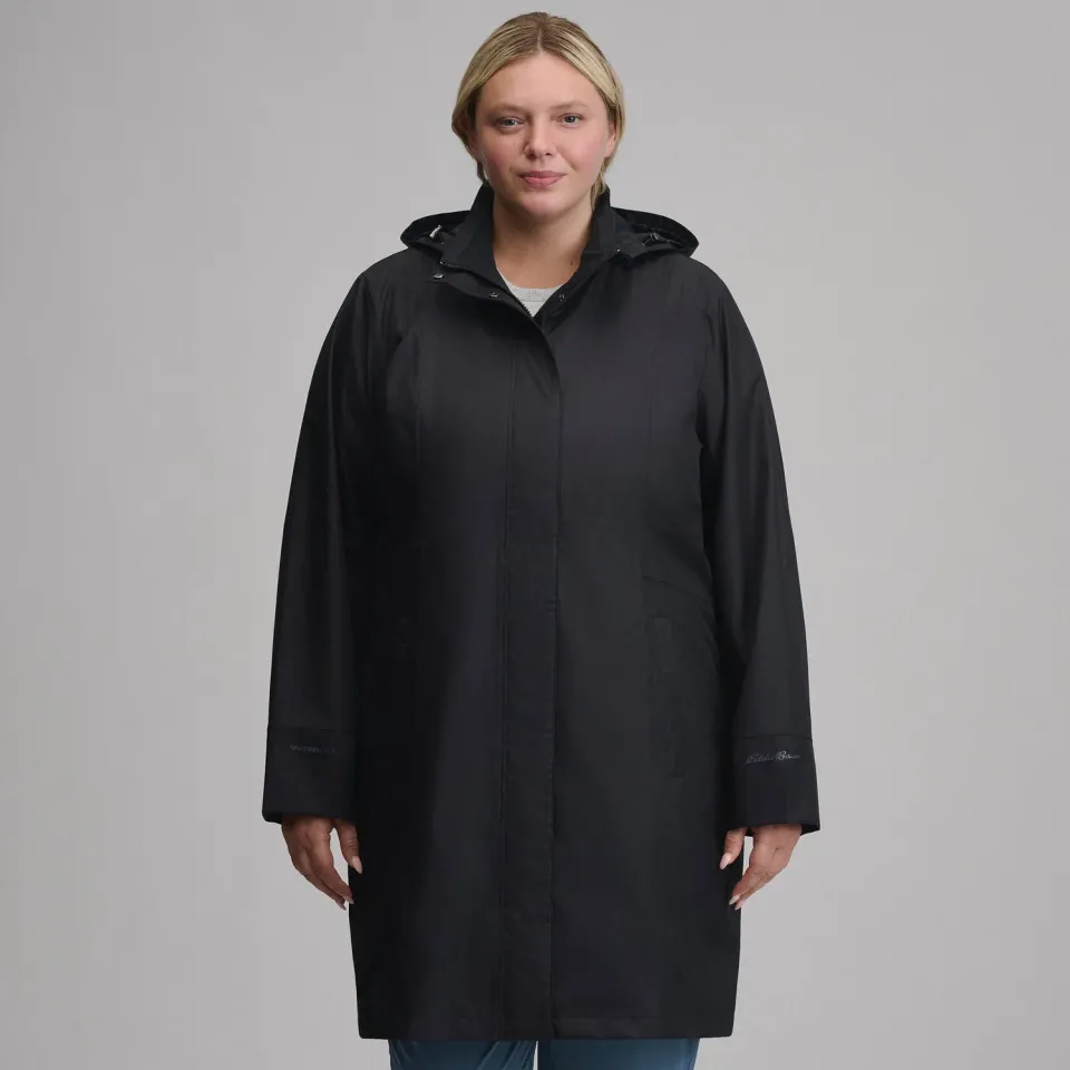 Eddie Bauer Girl on the Go Trench palton impermeabil
