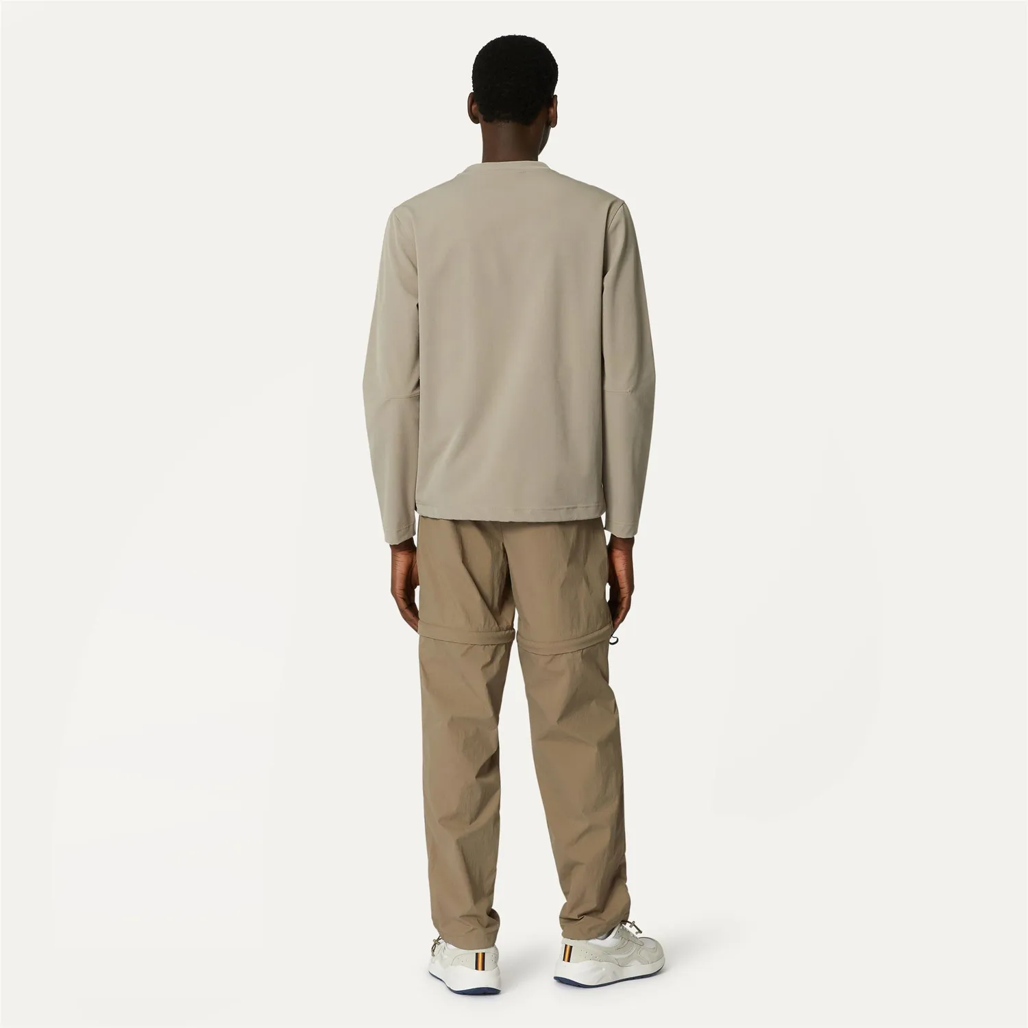K-Way Sepaux pantaloni barbati Beige Taupe cargo