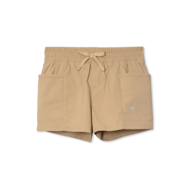 Eddie Bauer Expedition Cargo pantaloni scurti fete Foxglove nailon