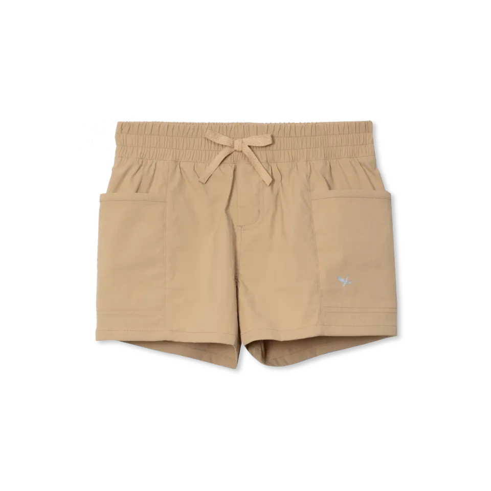 Eddie Bauer Expedition Cargo pantaloni scurti fete Foxglove nailon