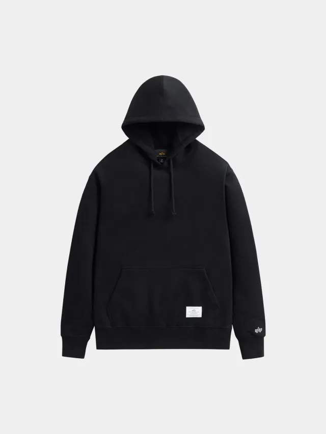 Alpha Industries Essential hanorac negru bumbac unisex