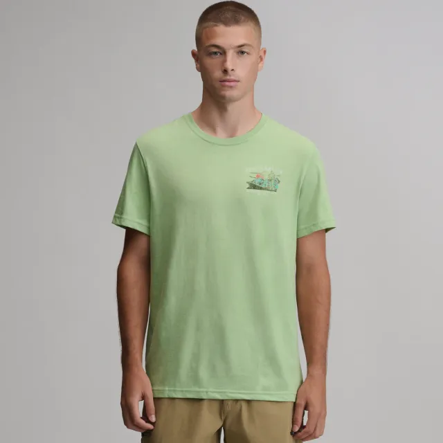 Eddie Bauer Escape To Nature tricou barbati verde