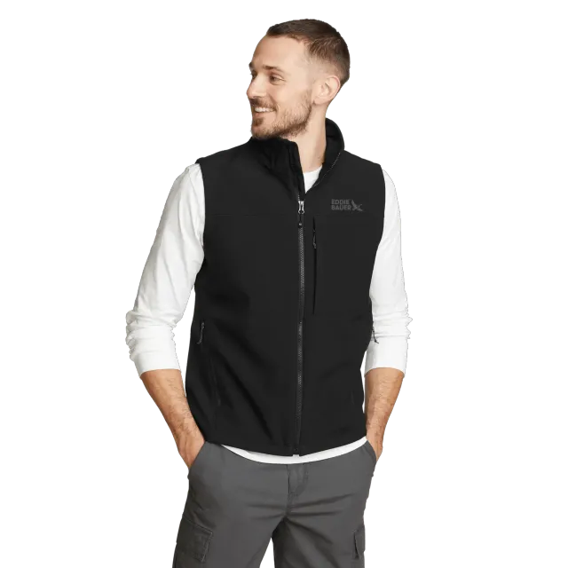 Eddie Bauer Windfoil Thermal vesta barbati negru rezistent vant