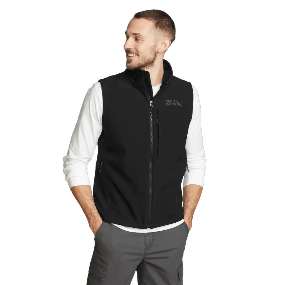 Eddie Bauer Windfoil Thermal vesta barbati negru rezistent vant