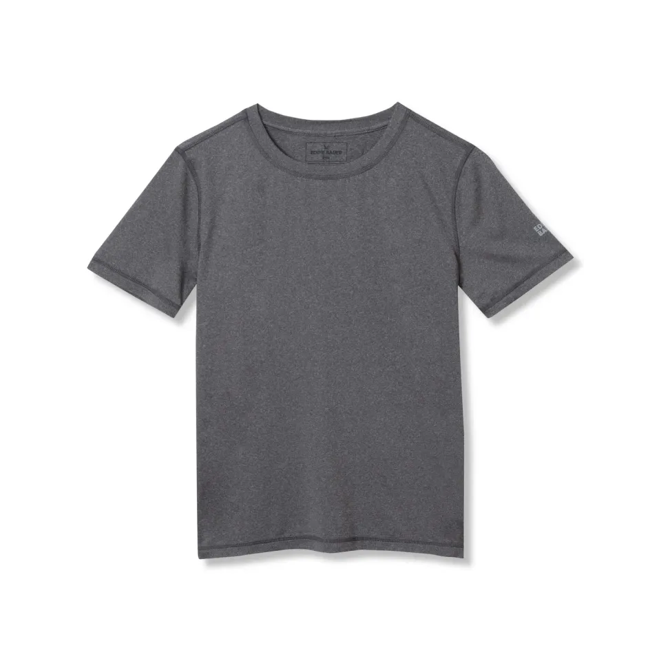 Eddie Bauer Boulder Peak tricou băieți Black ușor