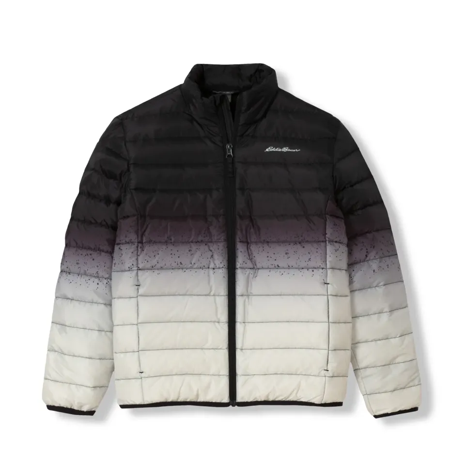 Eddie Bauer Kids CirrusLite geaca negru cu puf 650