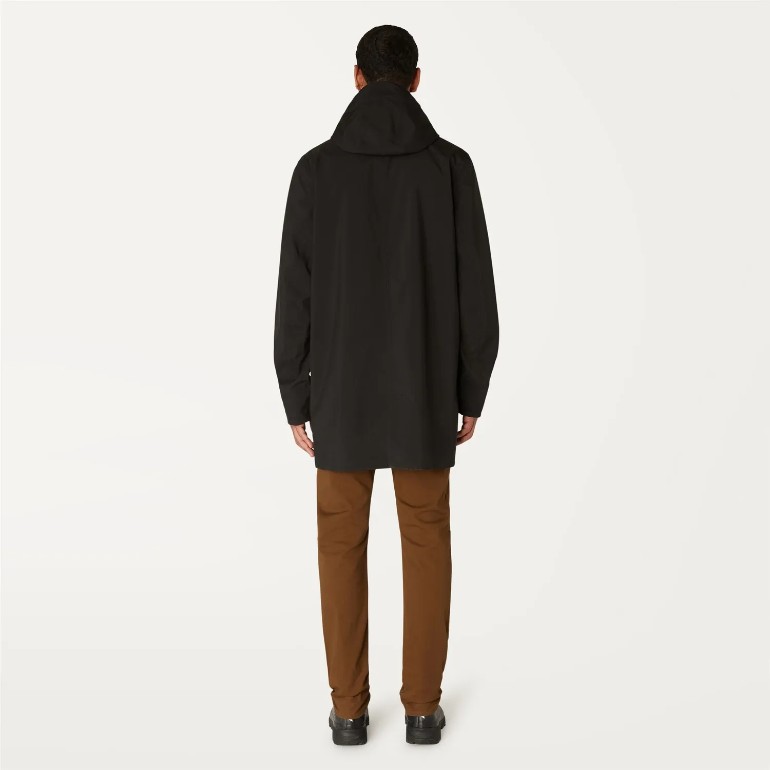 K-Way Tommy Bonded Jersey parka barbati negru