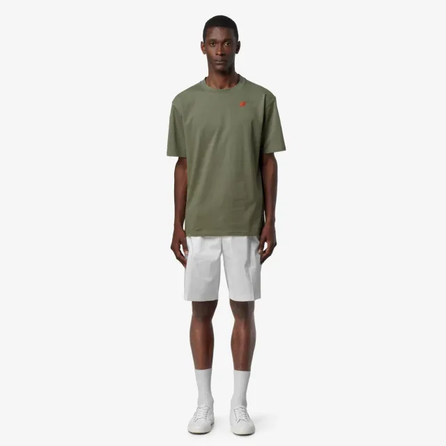 K-Way Solo K71356W tricou barbati verde bumbac