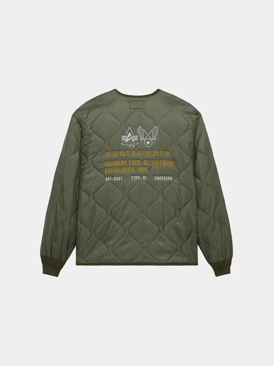 Alpha Industries ALS/92 Relaxed Deco geaca verde OG-107