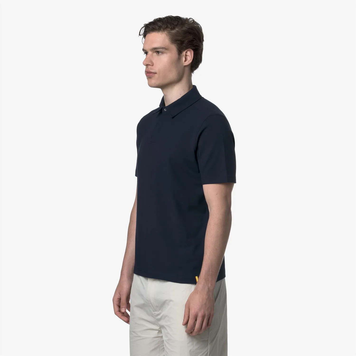 K-Way Vincelle Ice Cotton polo barbati albastru bumbac