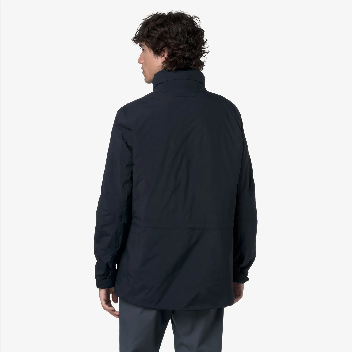 K-Way Manuel Warm Ottoman geaca barbati Blue Depth calduroasa