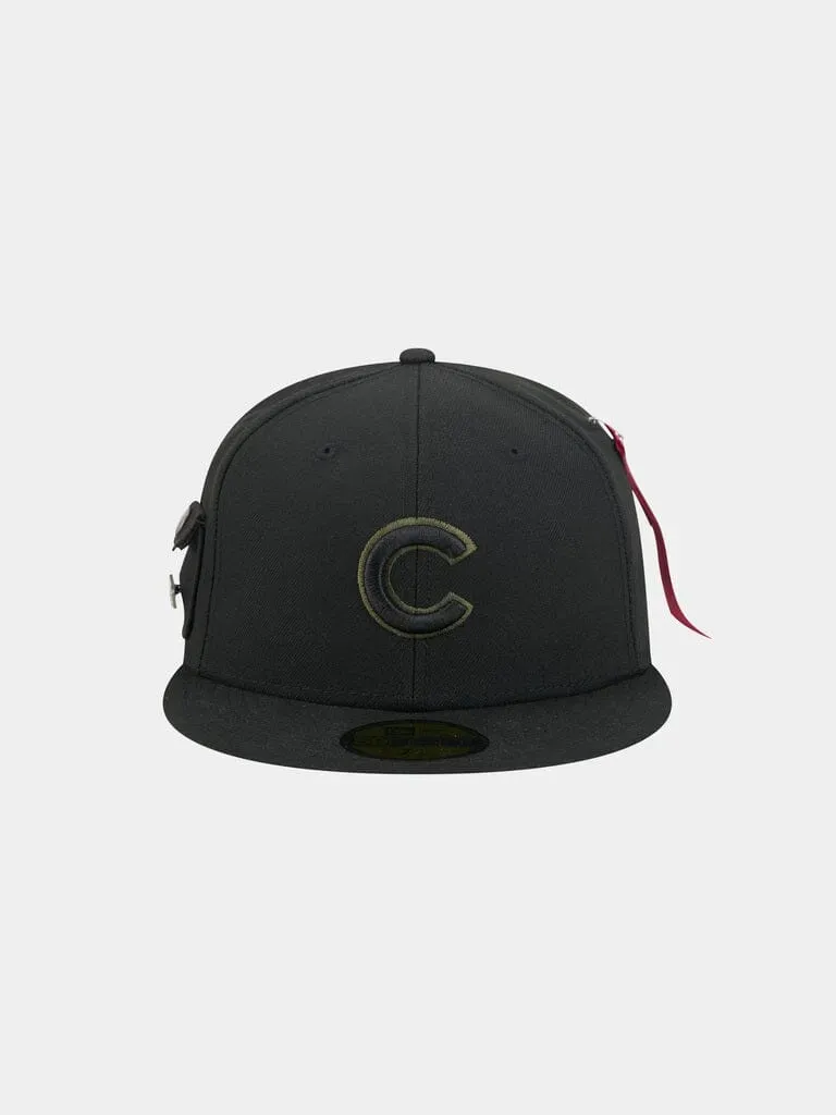 Alpha Industries Chicago Cubs 59FIFTY sapca neagra fitted