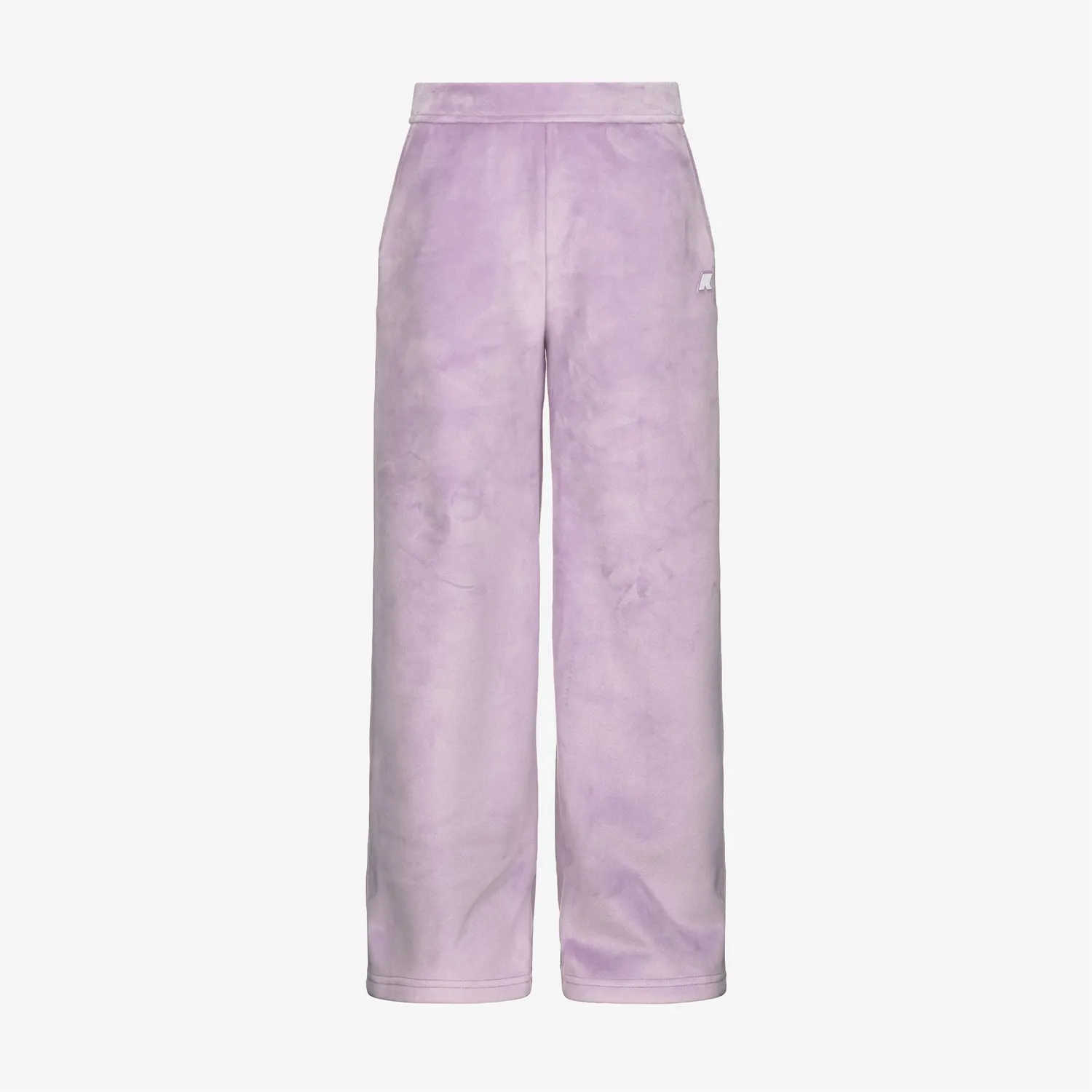 K-Way P. Jenny Velour Polar pantaloni lila evazați