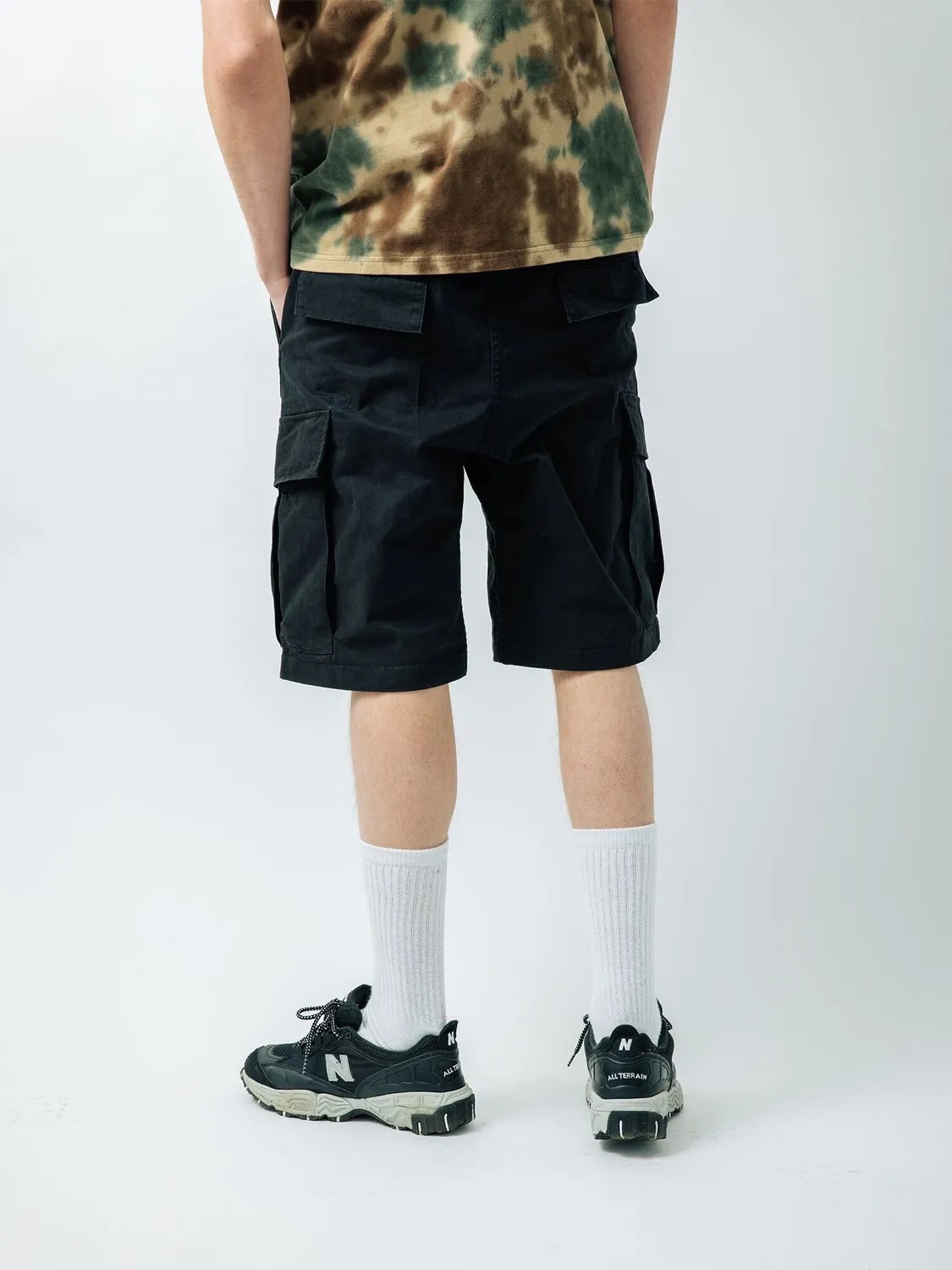 Alpha Industries Gramicci Jungle Cargo Short pantaloni scurti Negru ripstop