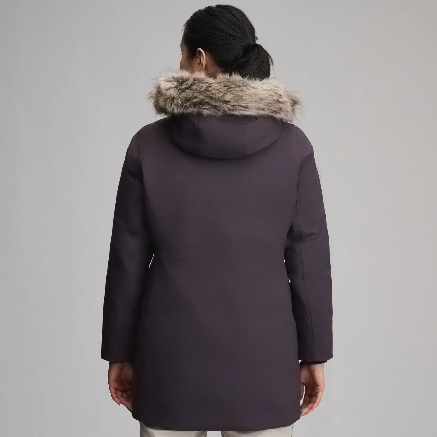 Eddie Bauer Superior Down parka dama Black puf