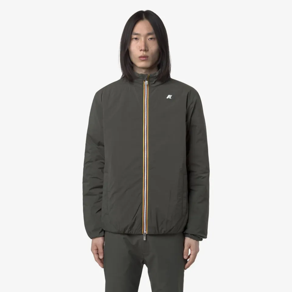 K-Way Valentine Plain Warm geaca barbati verde calduroasa
