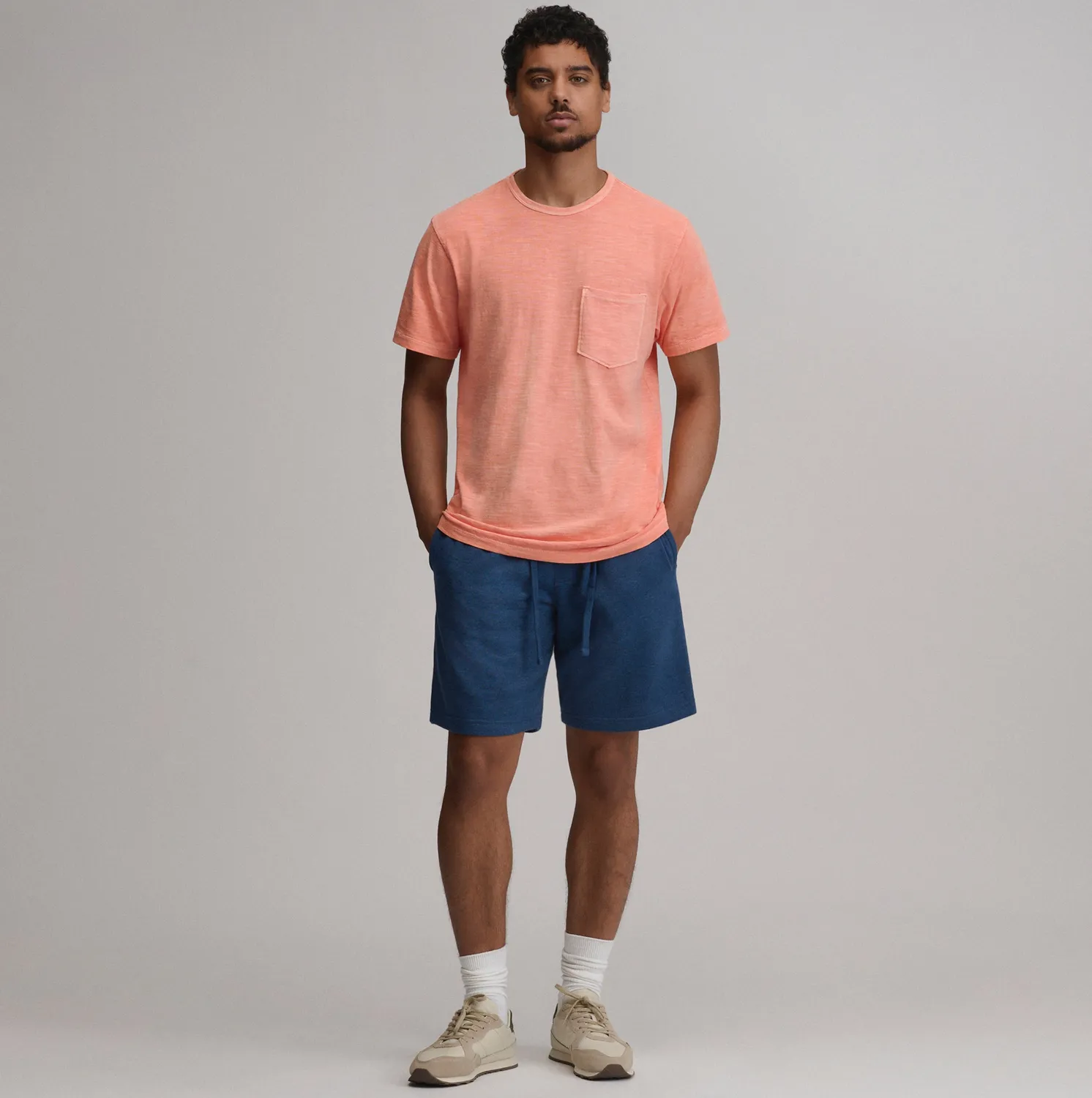 Eddie Bauer Sunwashed tricou bărbați Galben bumbac