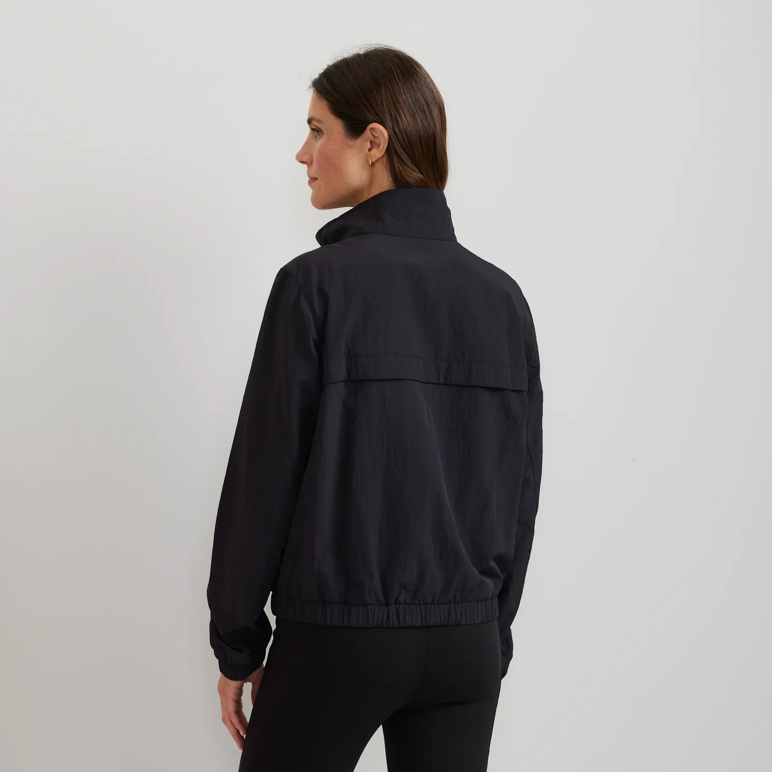 Eddie Bauer Travel Bomber jacheta dama negru packable