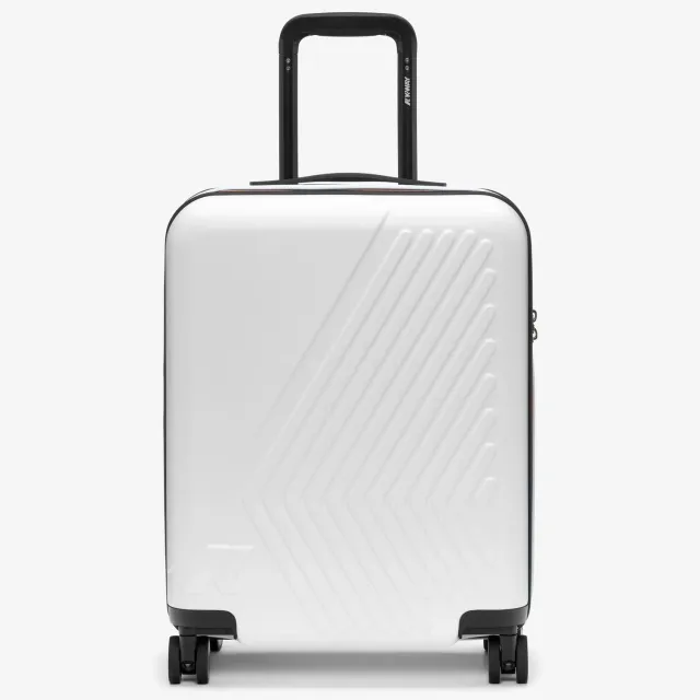 K-Way Eudoxie Logo troller cabina alb 39L