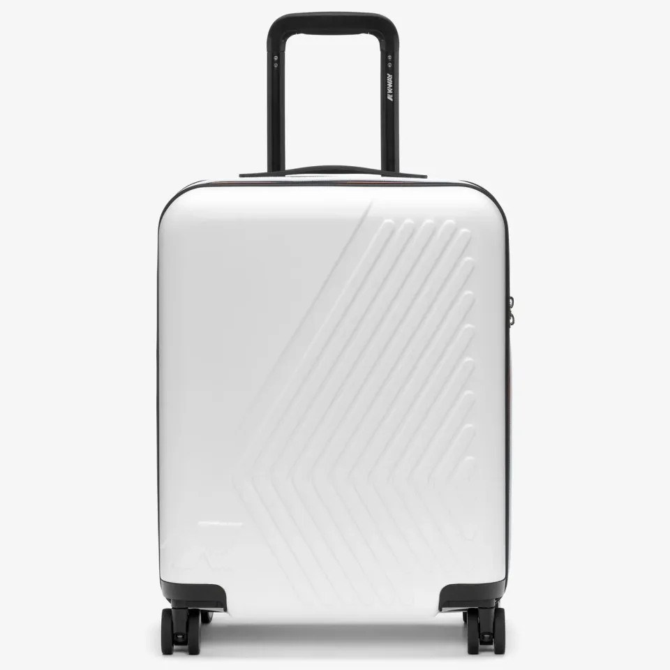 K-Way Eudoxie Logo troller cabina alb 39L