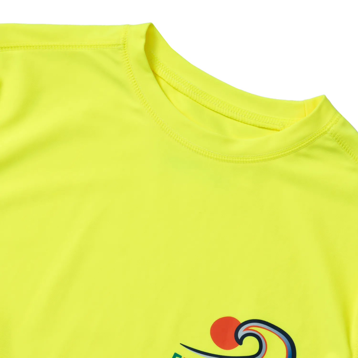 Eddie Bauer Sea Spray tricou plaja galben maneca scurta
