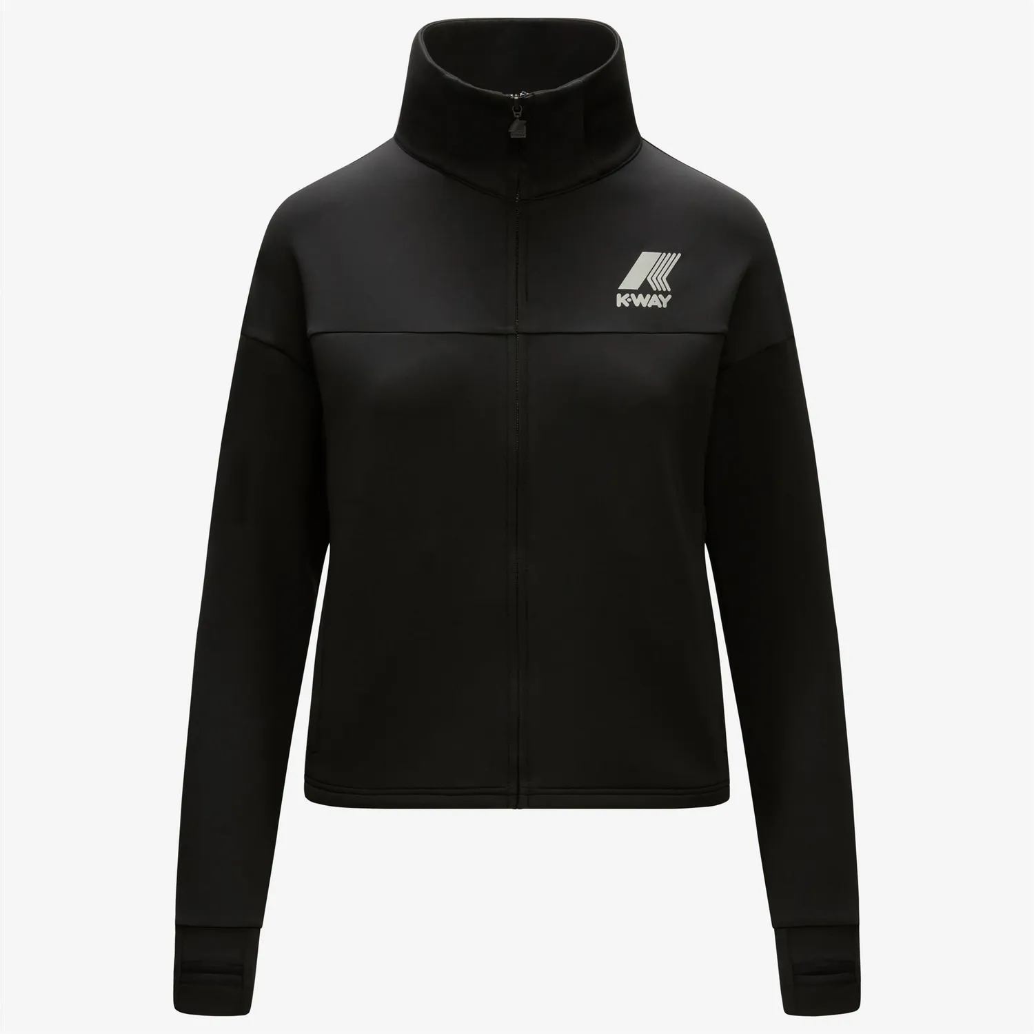 K-Way Jo Anne jacheta fleece dama Black Pure sport