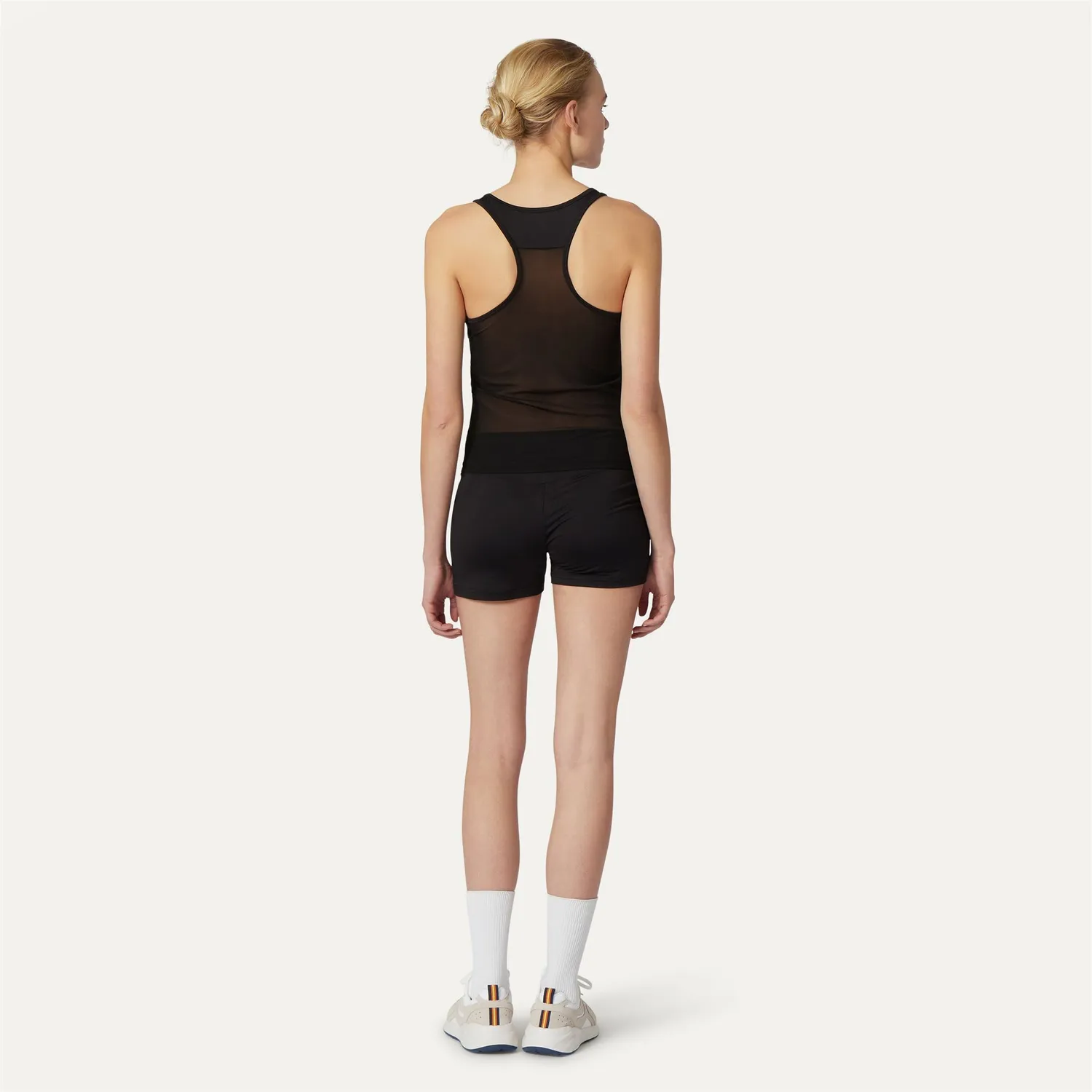 K-Way Liv pantaloni scurti sport dama negri