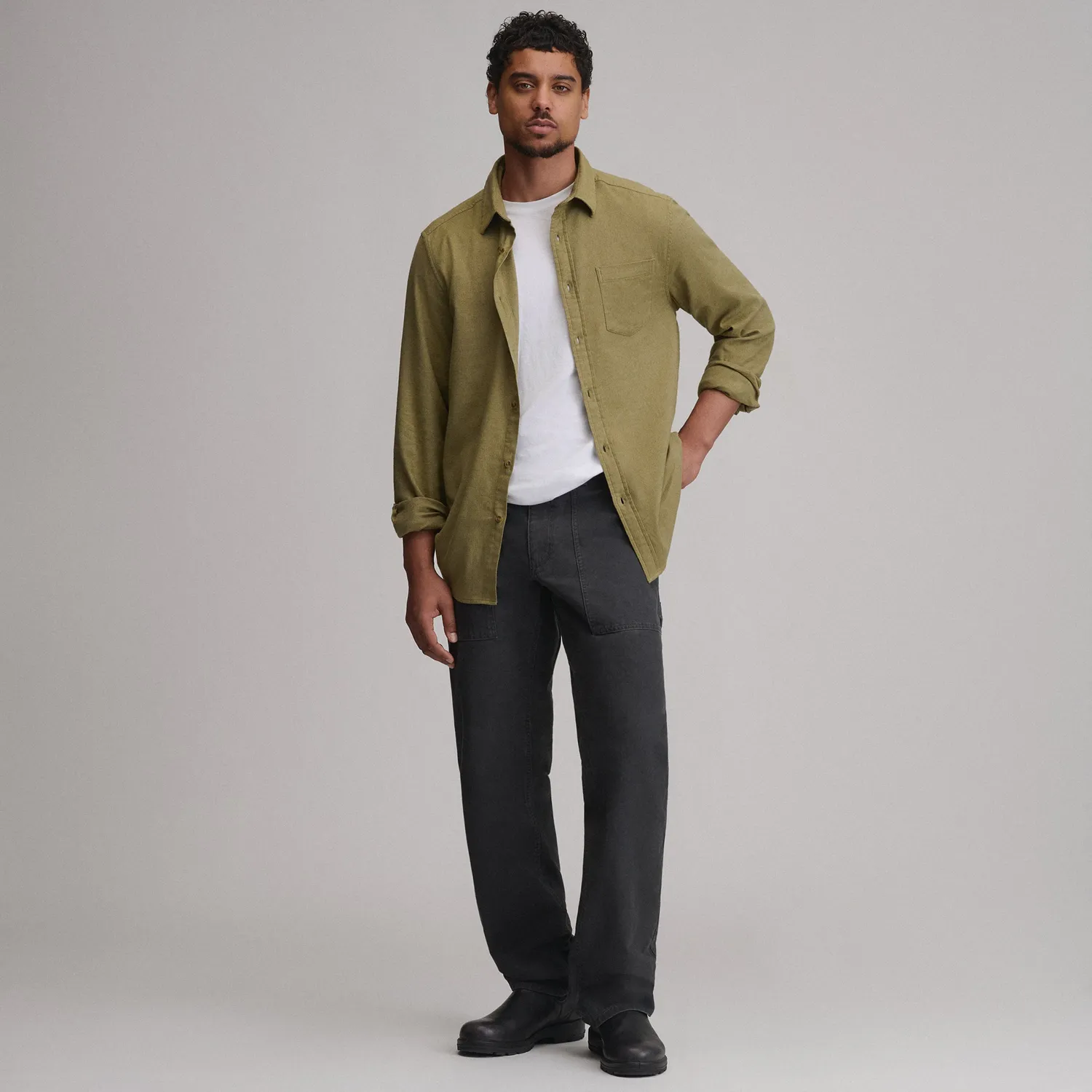 Eddie Bauer Field 2.0 camasa flanel barbati bleumarin elastic