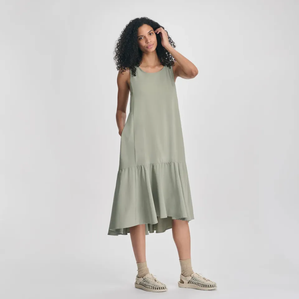 Eddie Bauer Departure Midi rochie dama negru usoara
