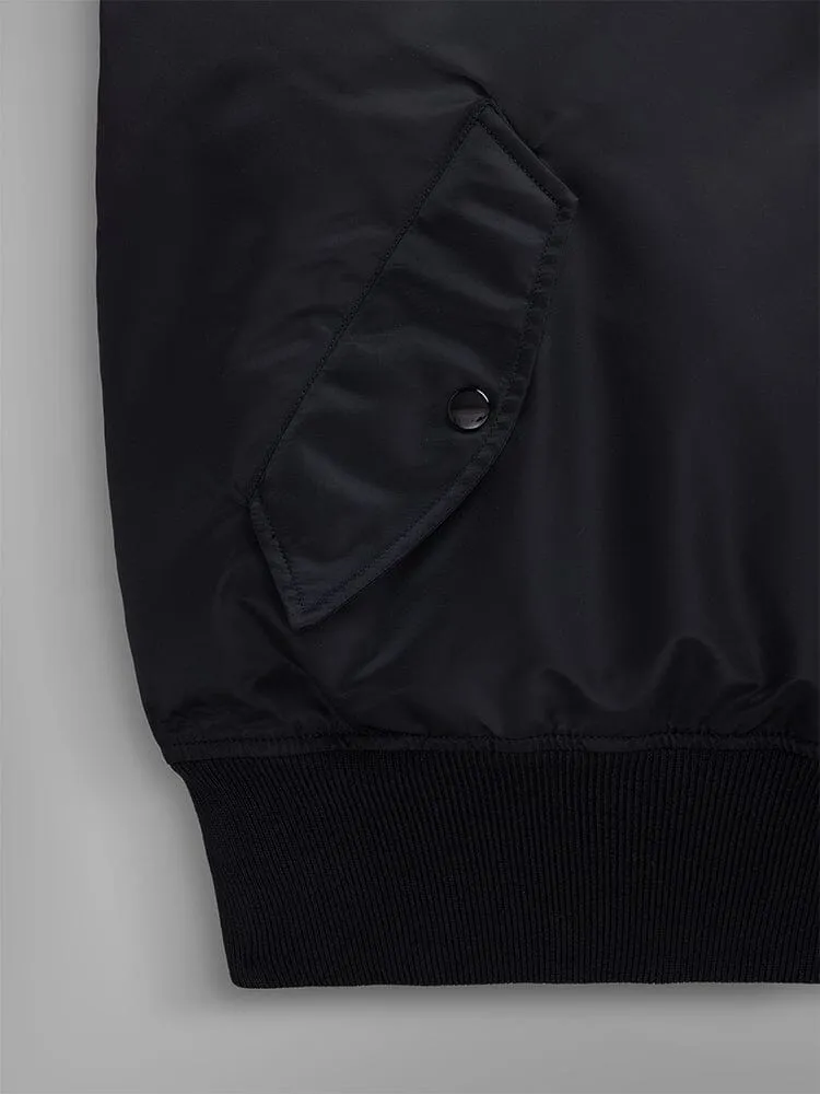 Alpha Industries Pull-Over MA-1 hanorac negru cu gluga
