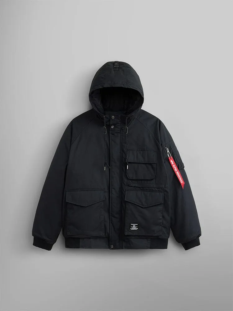 Alpha Industries MA-1 Hunting Mod geacă verde călduroasă