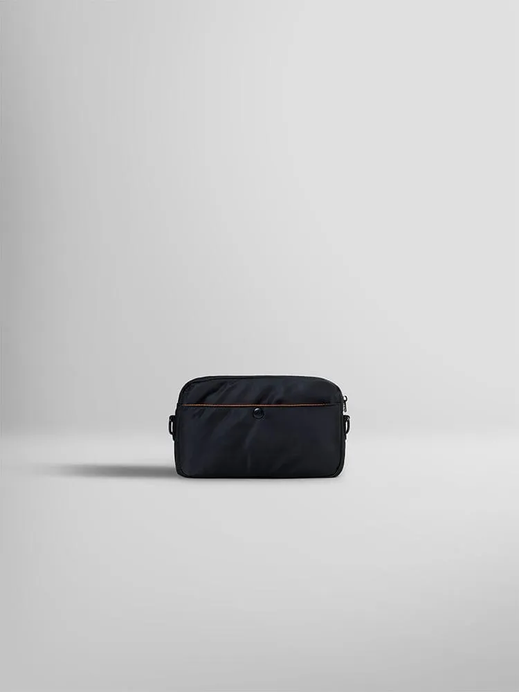 Alpha Industries Nylon Messenger geantă neagră 4,3L
