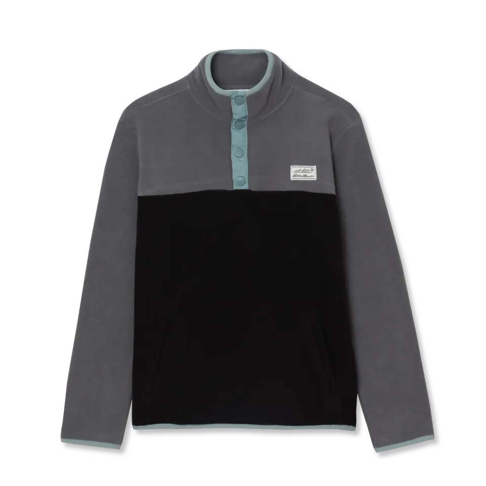 Eddie Bauer Quest Fleece pulover baieti Black Onyx polar
