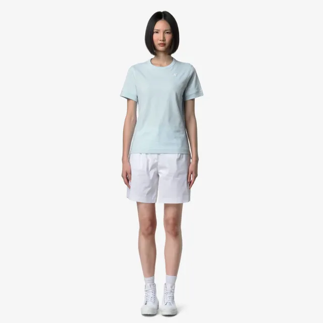K-Way Emel Jersey tricou dama blue baby bumbac
