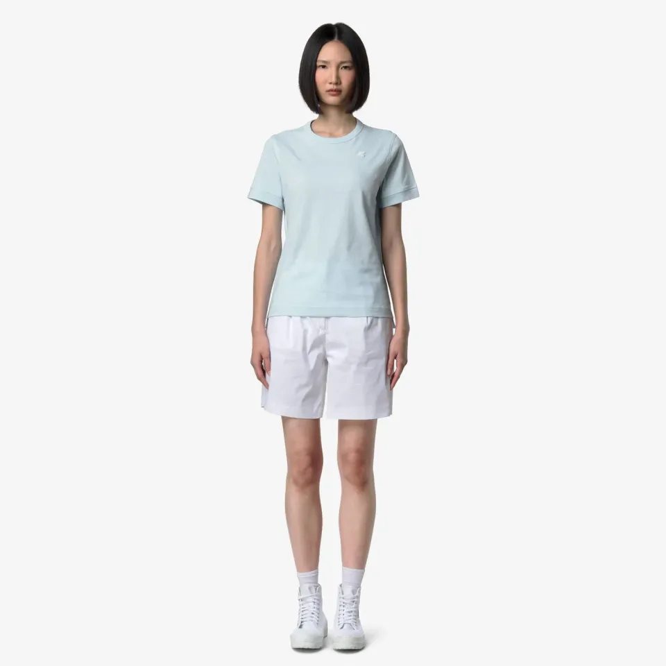 K-Way Emel Jersey tricou dama blue baby bumbac