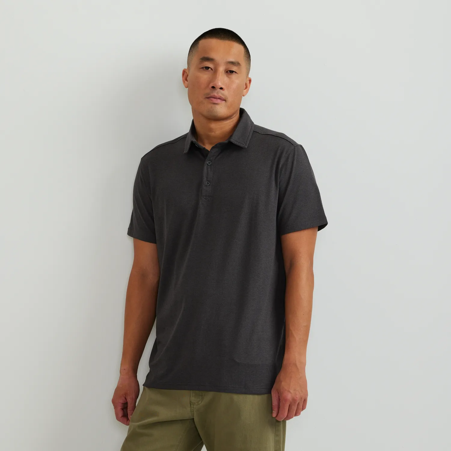 Eddie Bauer Mountain Trek 2.0 polo barbati Blue Fog