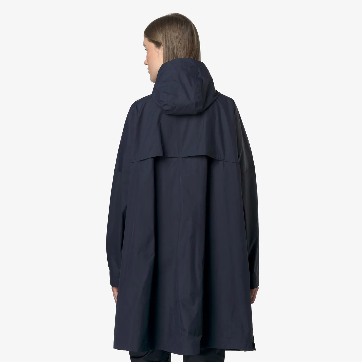 K-Way Le Vrai 4.0 Fortune poncho albastru impermeabil