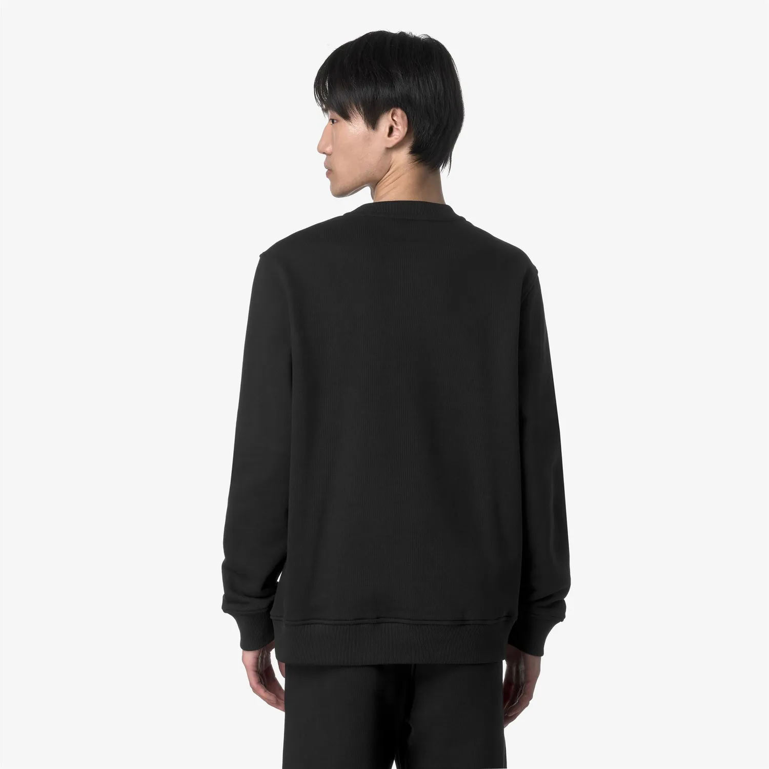 K-Way Baptiste French Terry bluza neagra barbati
