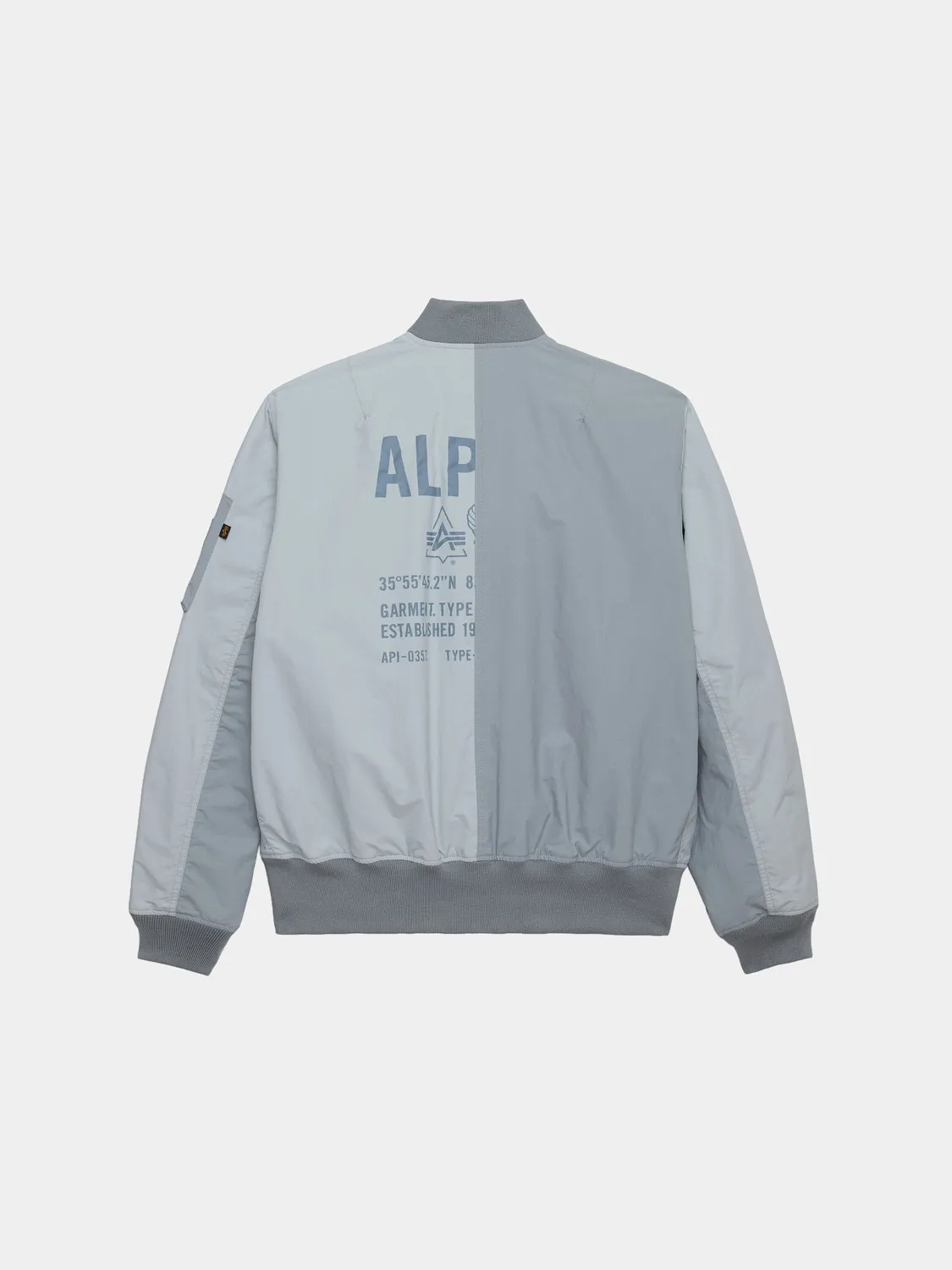 Alpha Industries L-2B Relaxed geaca zbor negru patchwork