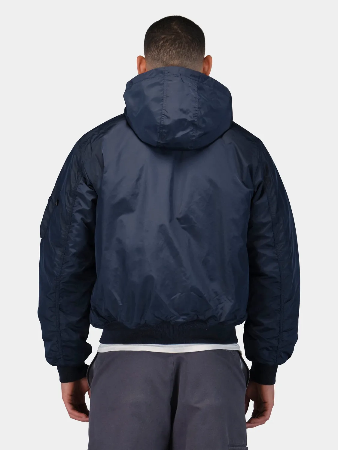 Alpha Industries MA-1 Hooded geaca bomber unisex cu gluga oxford